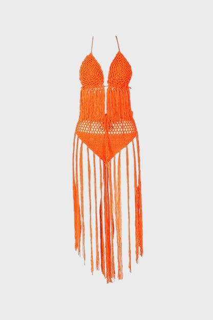 Crochet Fringe Set