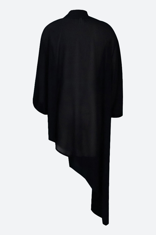 Asymmetrical Hem Shirt Dress