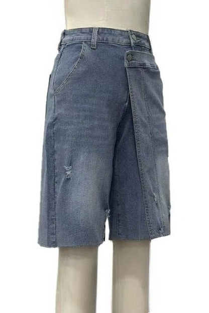 Crossover Asymmetric Skort