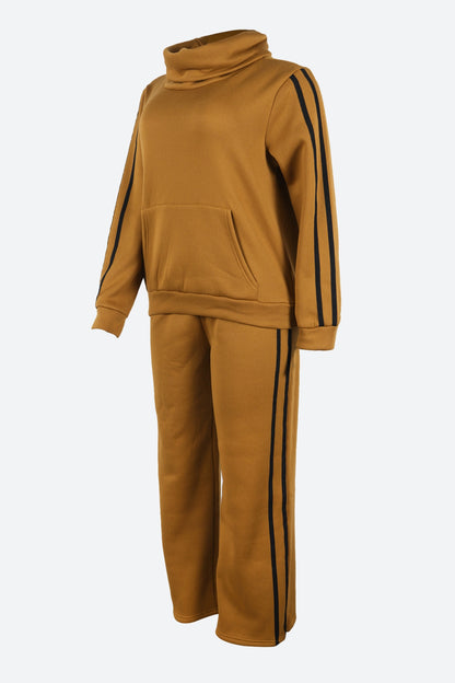 Side Stripe Sweatshirt & Pants Set