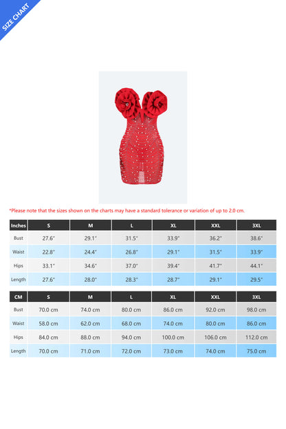 Rhinestone Bodycon Mini Dresses
