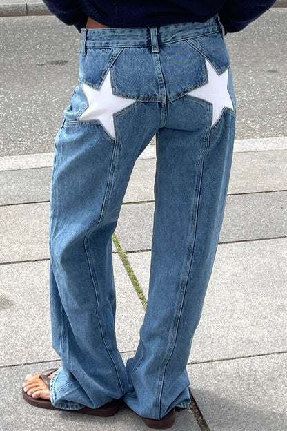 Star Vintage Straight Jeans