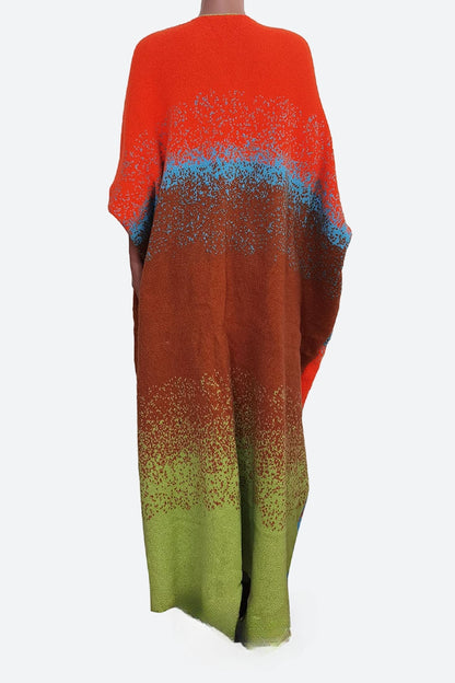 Loose Fit Knitted Long Cardigan