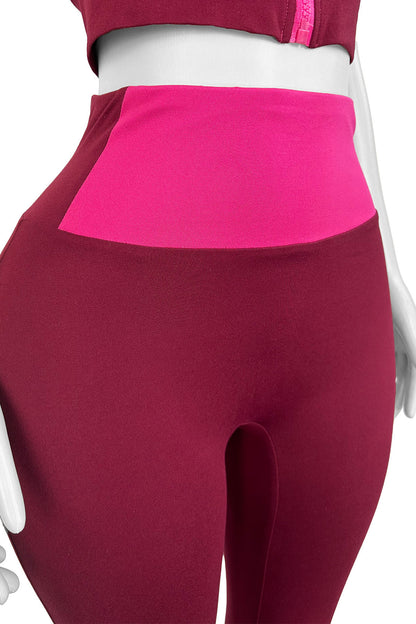 Color Block Flare Set