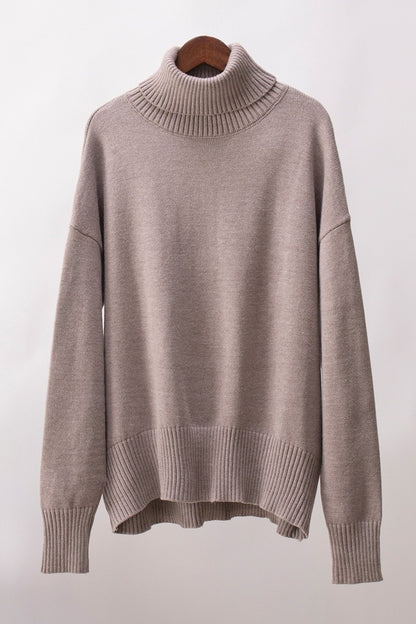 Turtleneck Long Sleeve Sweater