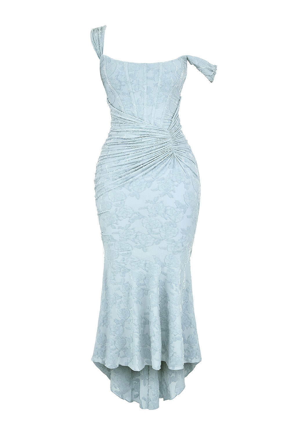 Boned Corset Mermaid Bodycon Maxi Dress
