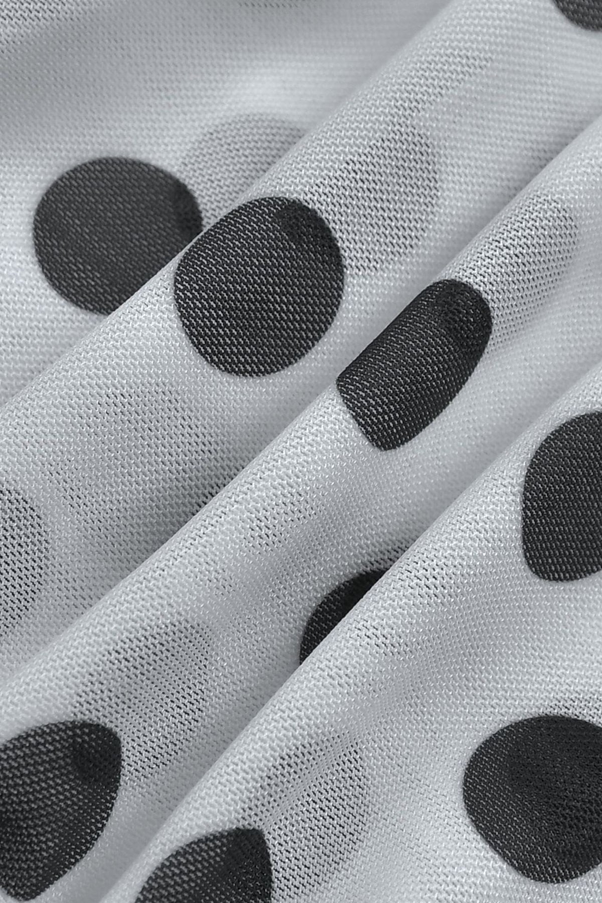 Off-Shoulder Polka Dot Ruched Maxi Dress