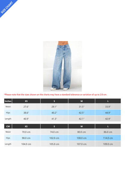 Straight Leg Jeans