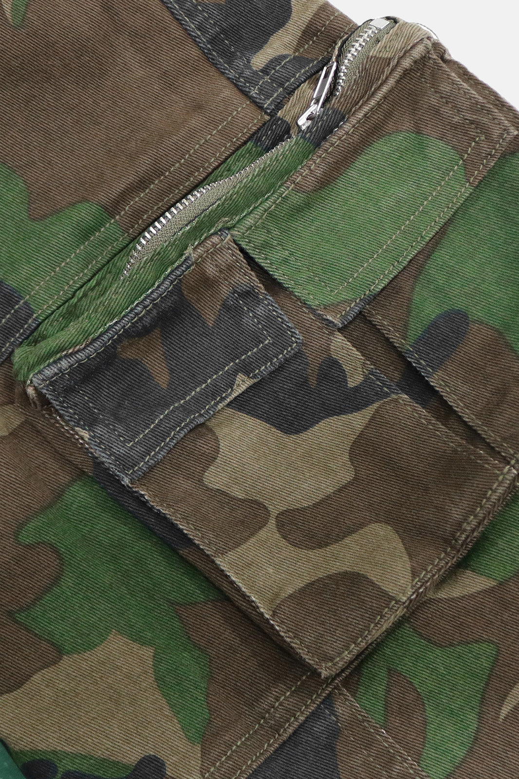 Camo Multi Pocket Cargo Pants