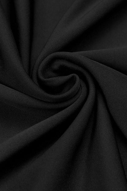 Strapless Hardware Cutout Maxi Dress