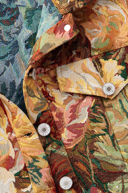 Floral Cropped Jacket