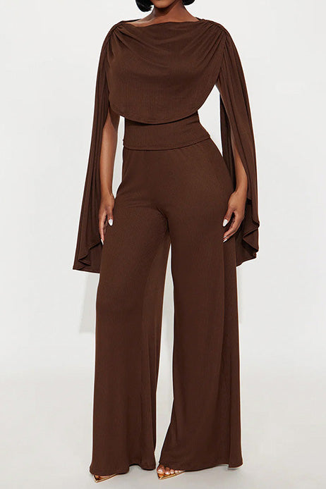 Draped Pant Set