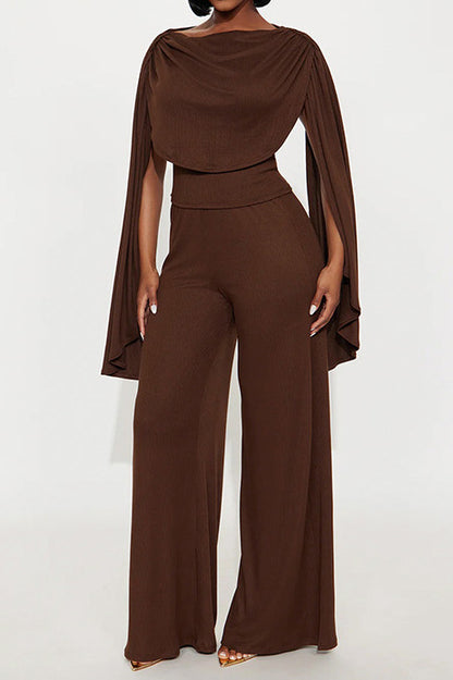 Draped Pant Set