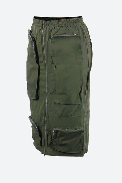 Cargo Zipper Skirt