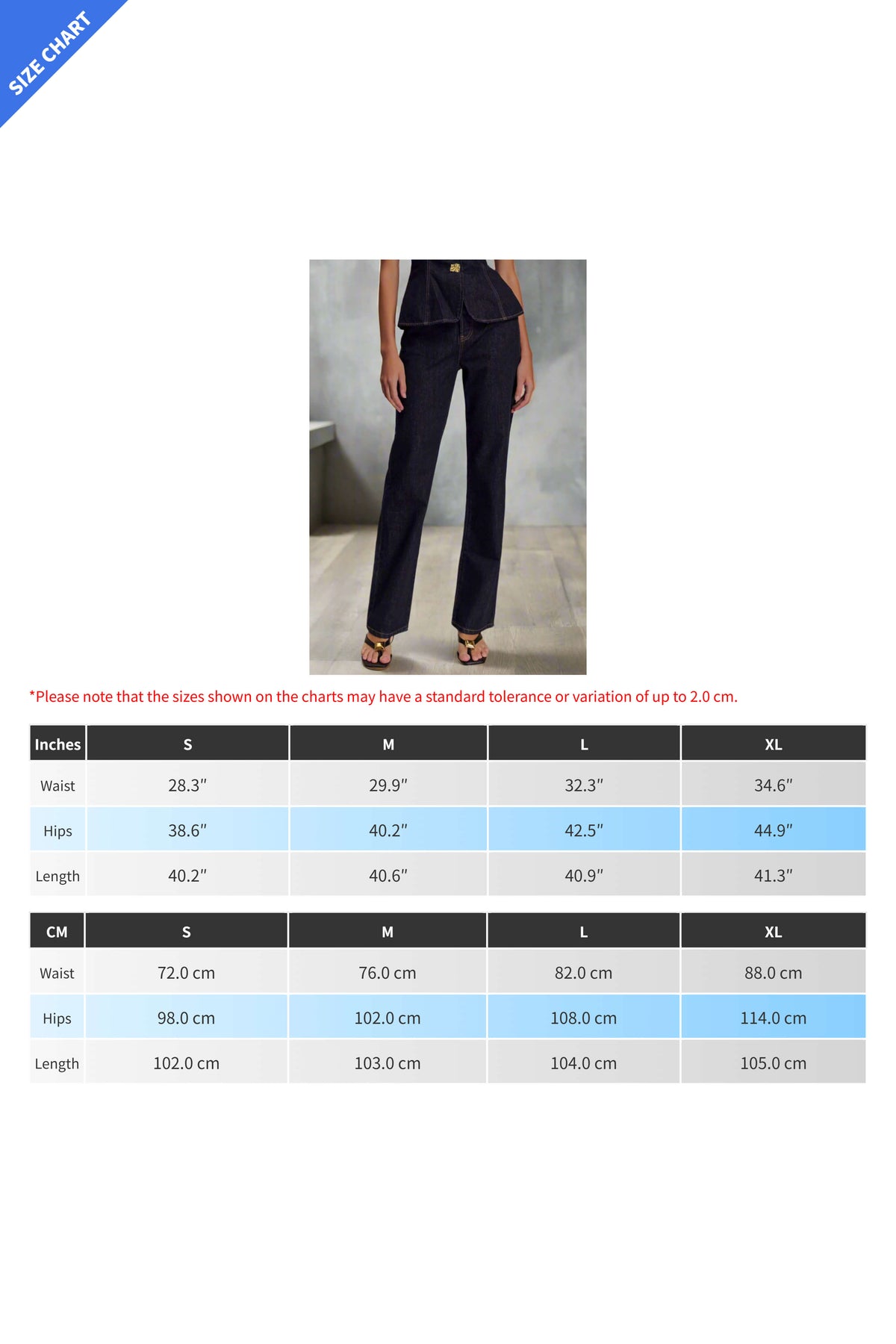 High Waist Pocket Straight Jeans