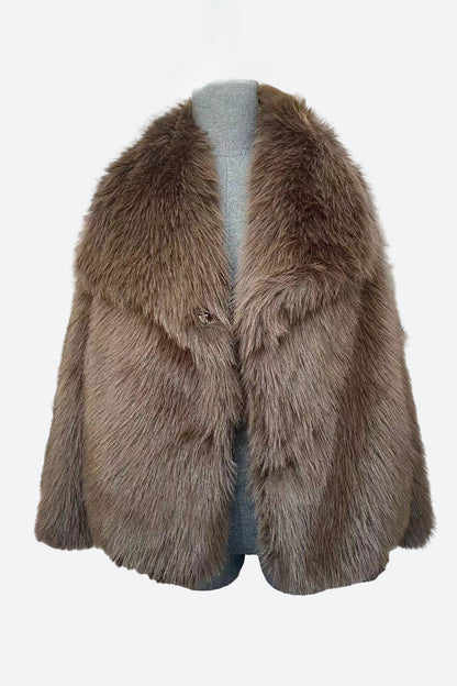 Faux Fur Coat