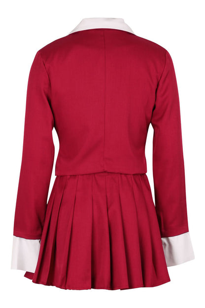 Preppy Chic Blazer & Skirt Set