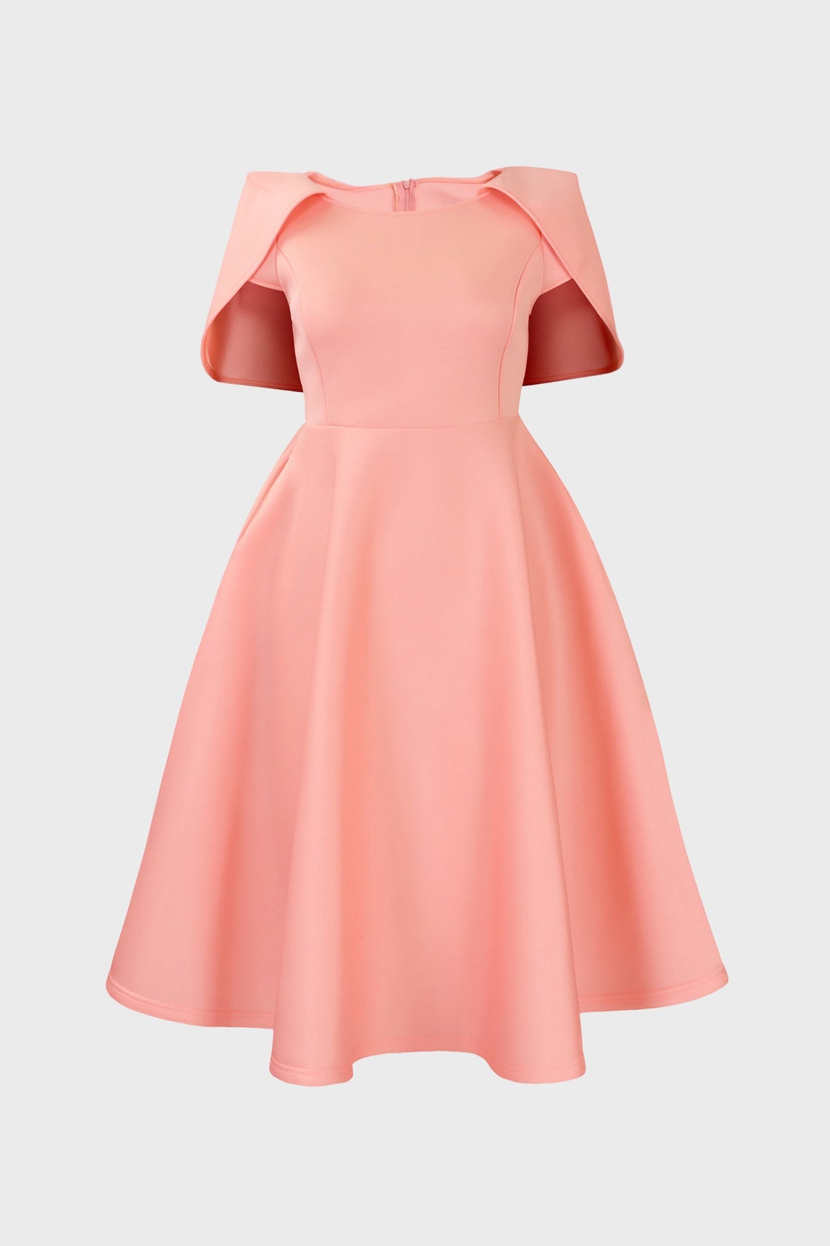 Fit-And-Flare Midi Dress