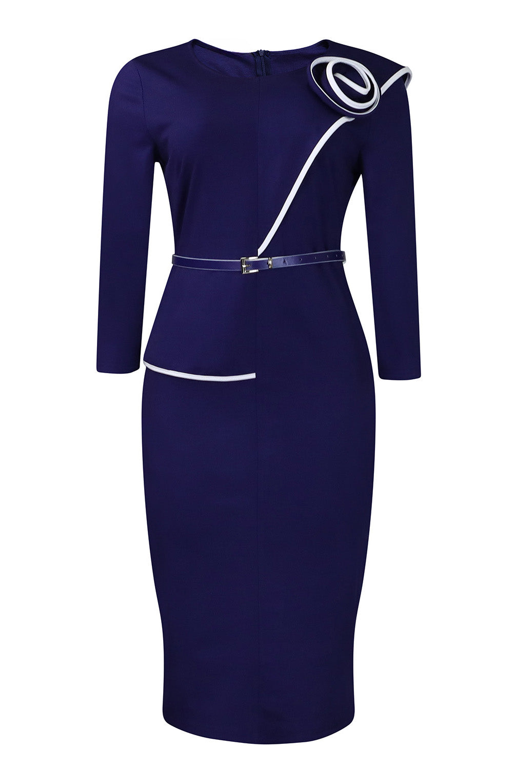 Elegant OL Bodycon Pencil Dress for Office Ladies