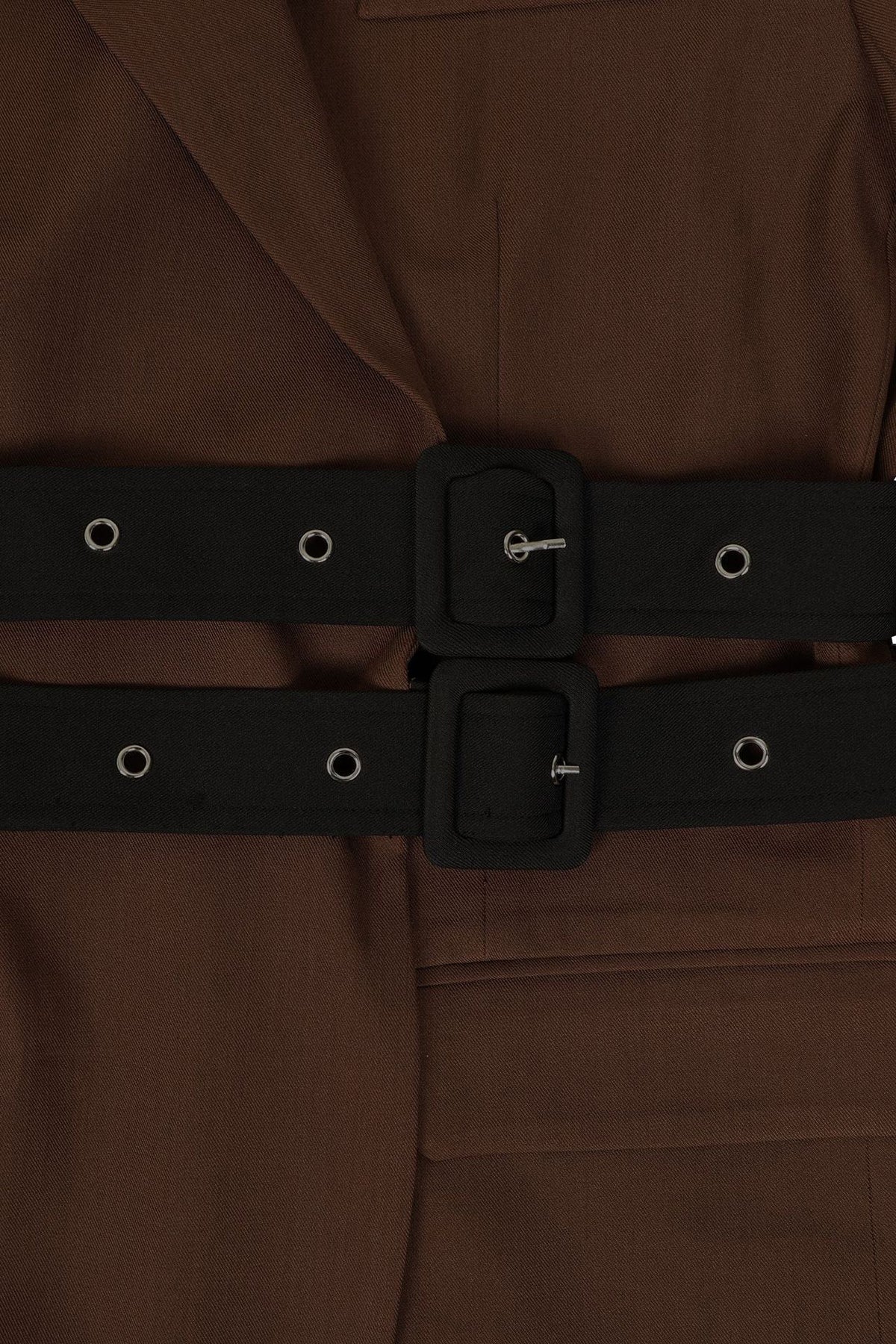 Double Side Belted Blazer