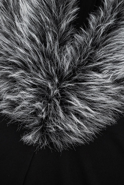 Soft Faux Fur Romper
