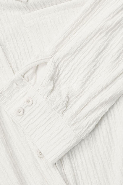Loose Long Sleeve Top & Straight Pants Set