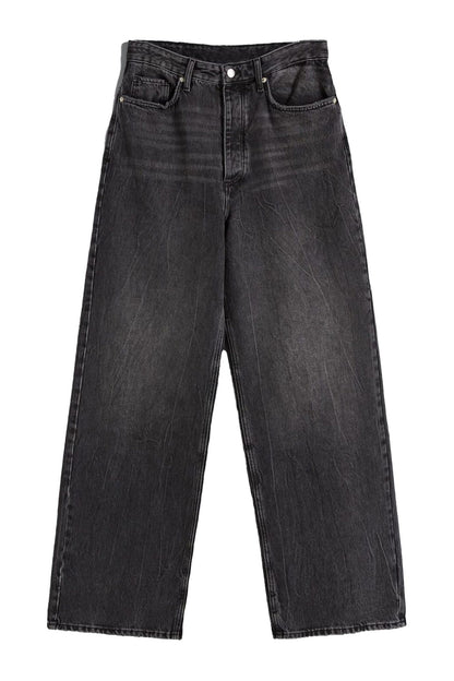Loose Non-Stretch Wide Leg Jeans