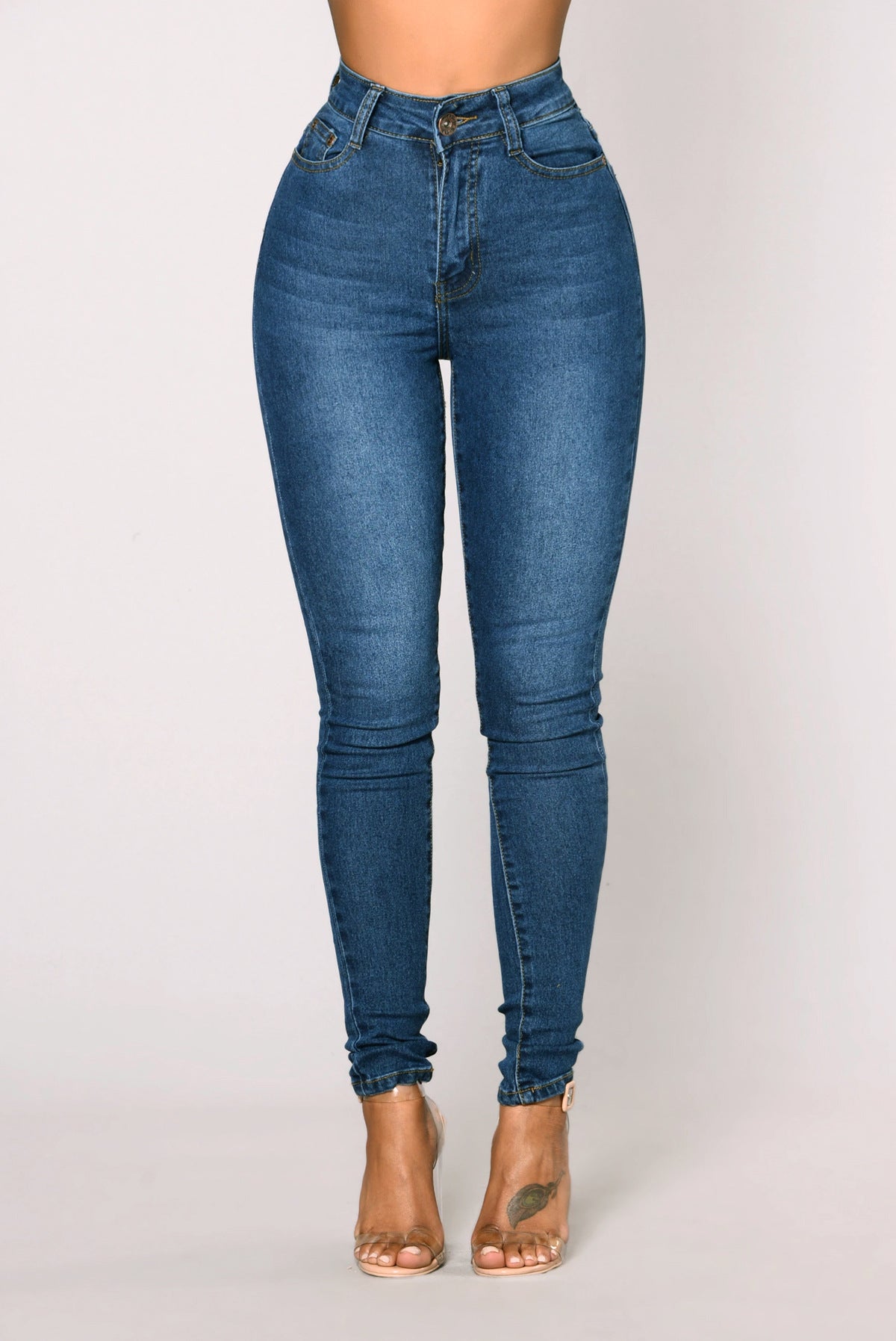 High Waist Skinny Jeans