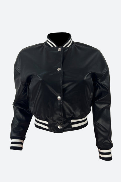 Varsity Faux Jacket