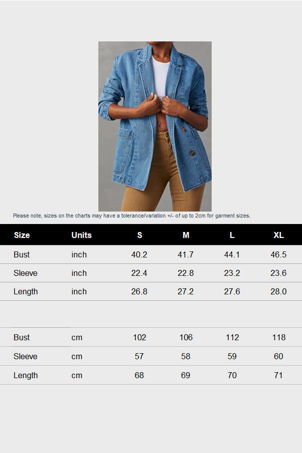 Long Sleeve Denim Jacket