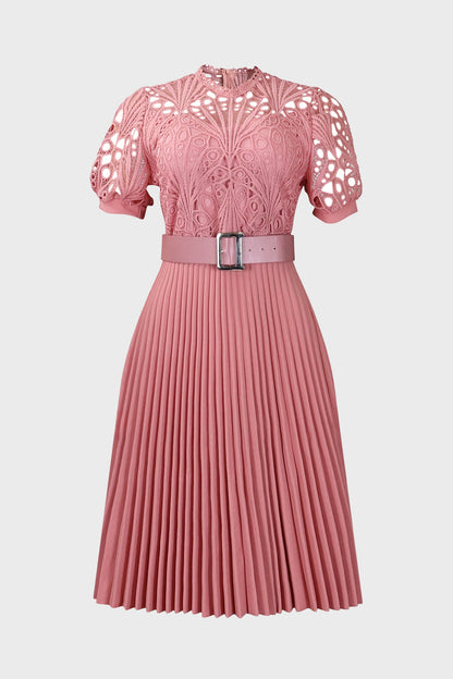 A-Line Pleated Dress