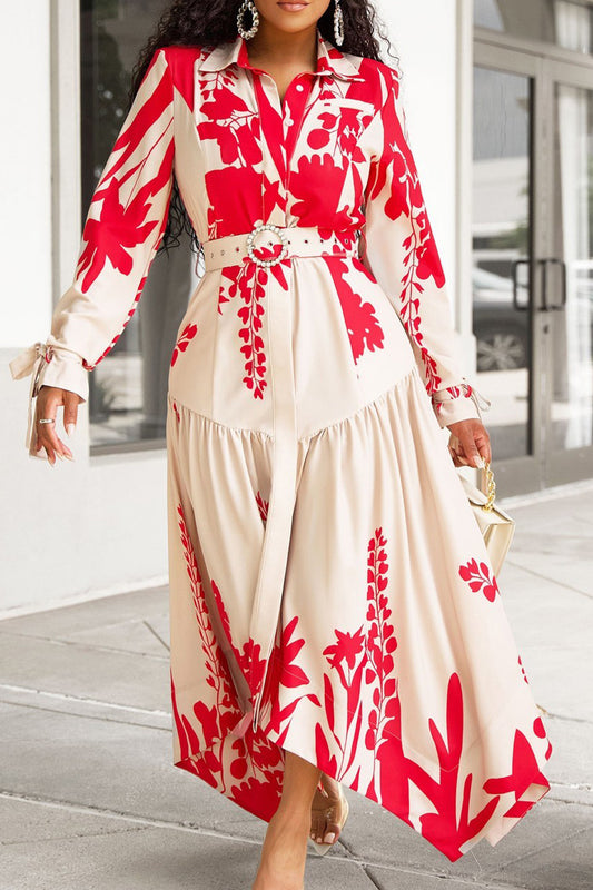 Floral Print Maxi Dress
