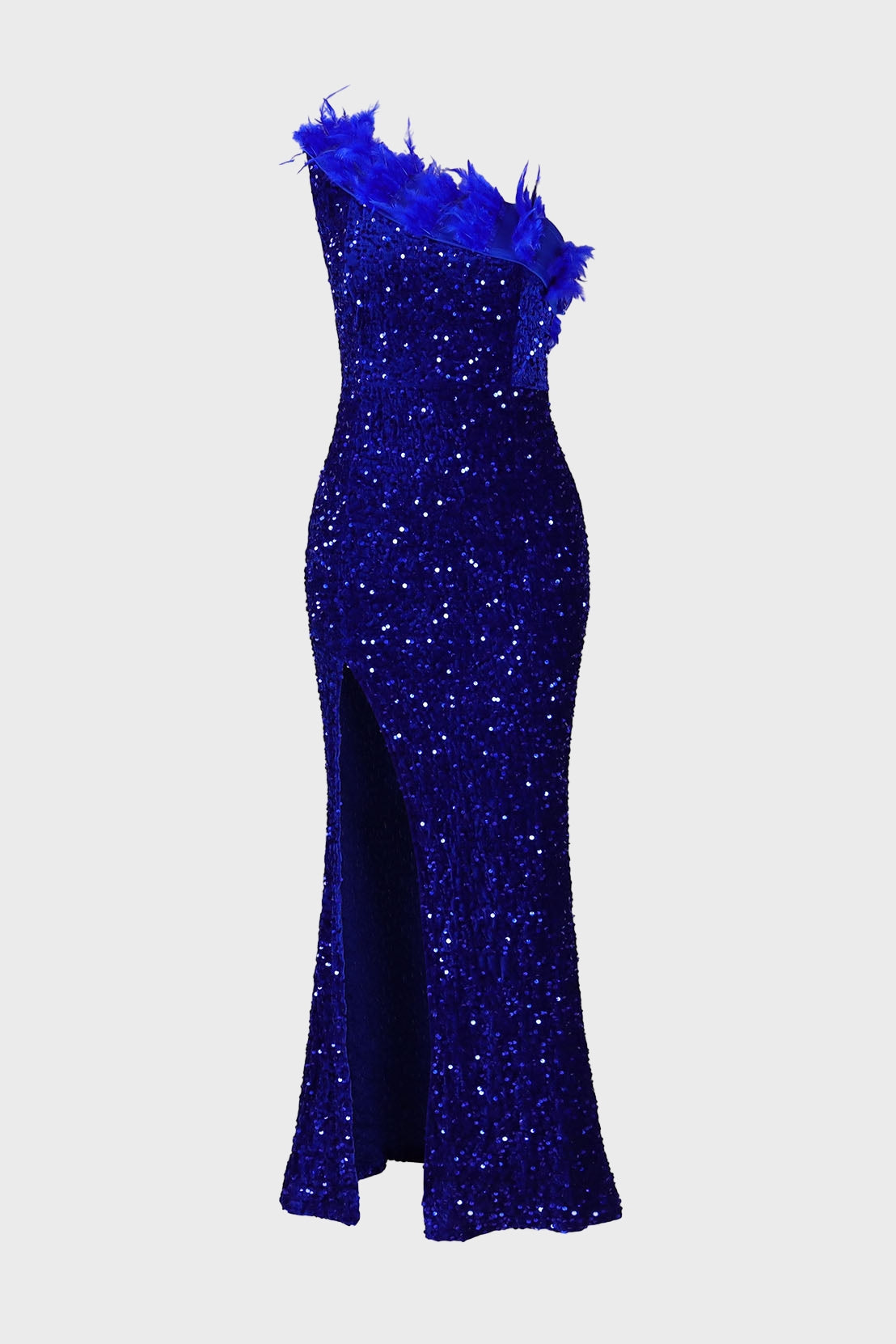 Sequin Feather Dress