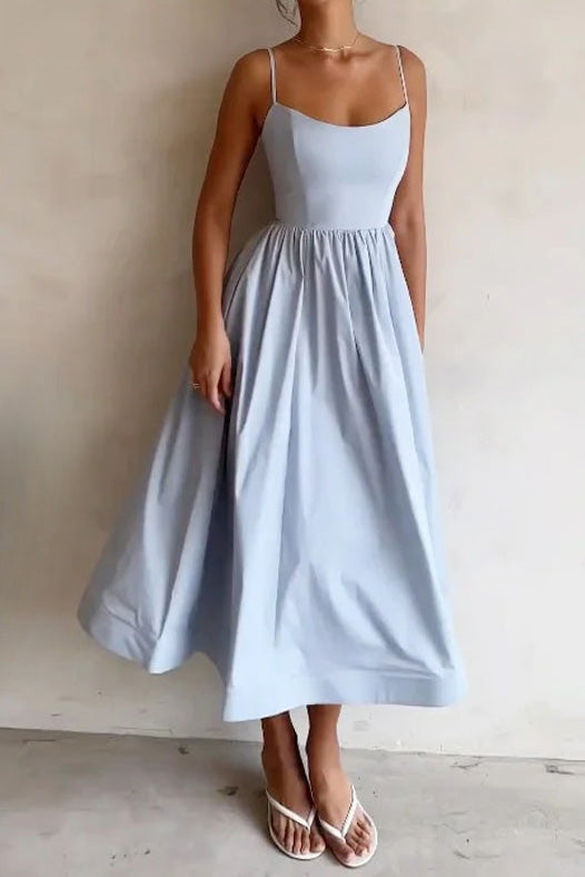 Vibrant Suspender Dress