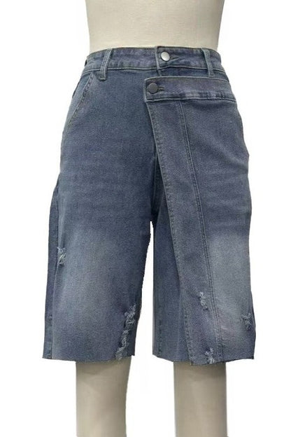 Crossover Asymmetric Skort