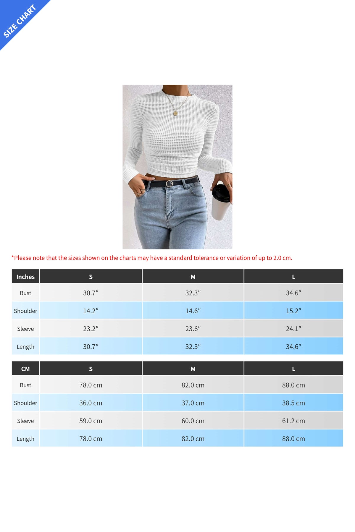 Solid Color Waffle Slim Fit T-Shirt