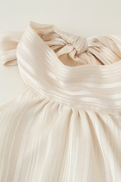 Tie Back Mini Dress
