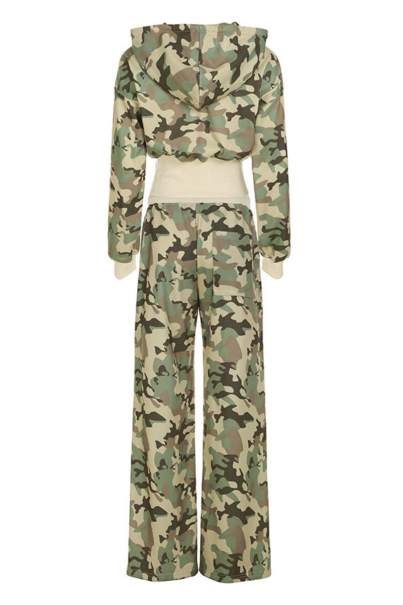 Hooded Bomber & Cargo Pants Sets