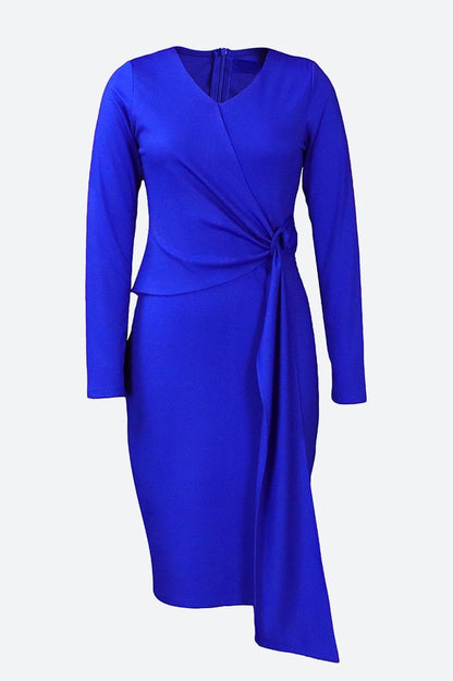 Side Knot Bodycon Dress