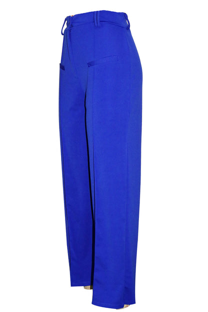 Casual Solid Color Loose Wide-Leg Pants