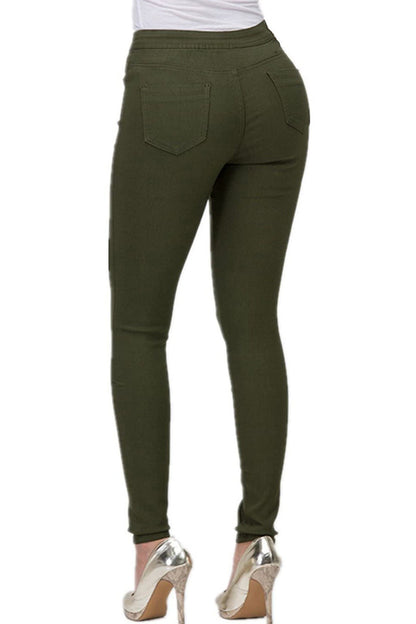 Classic High Waist Skinny Jeans