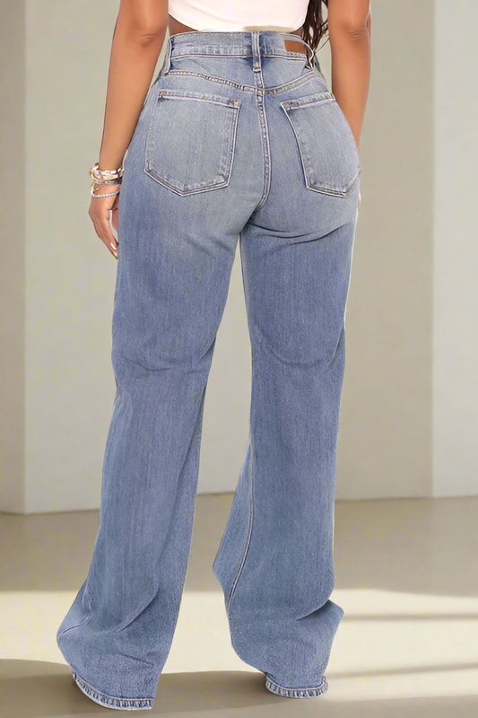High Waist Baggy Women Jeans