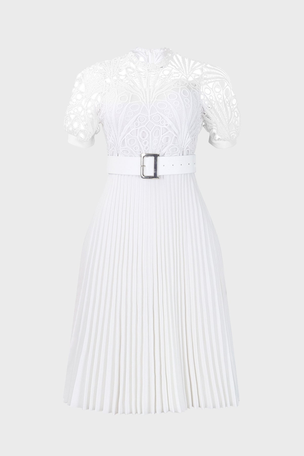 A-Line Pleated Dress