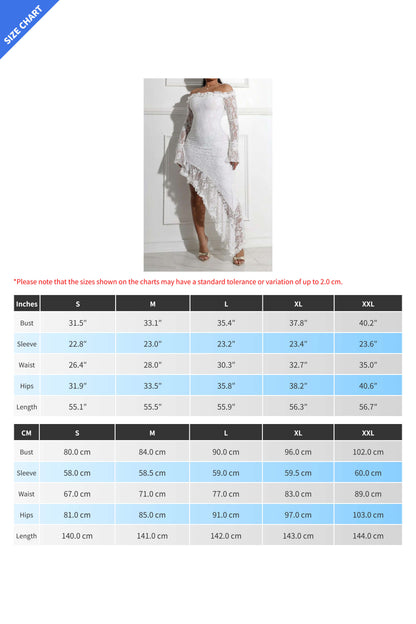 Off Shoulder Lace Dress