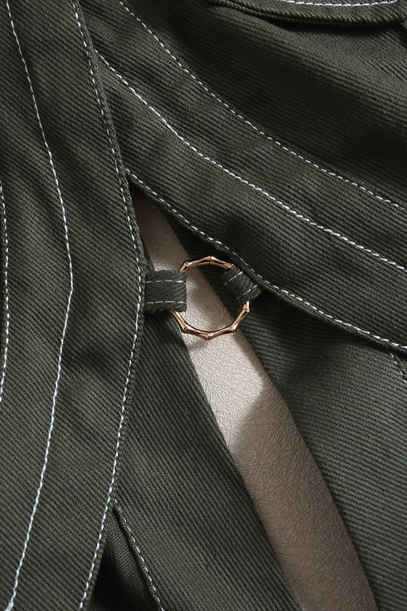 Midriff Crop Top Jacket