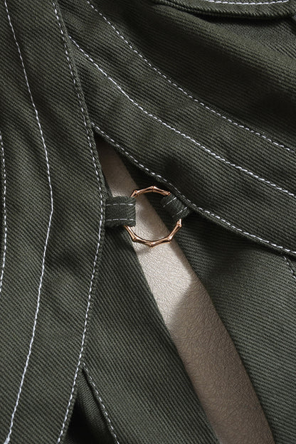 Midriff Crop Top Jacket