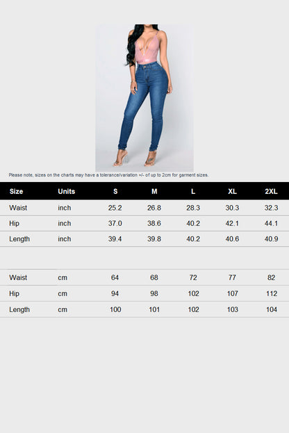 High Waist Skinny Jeans