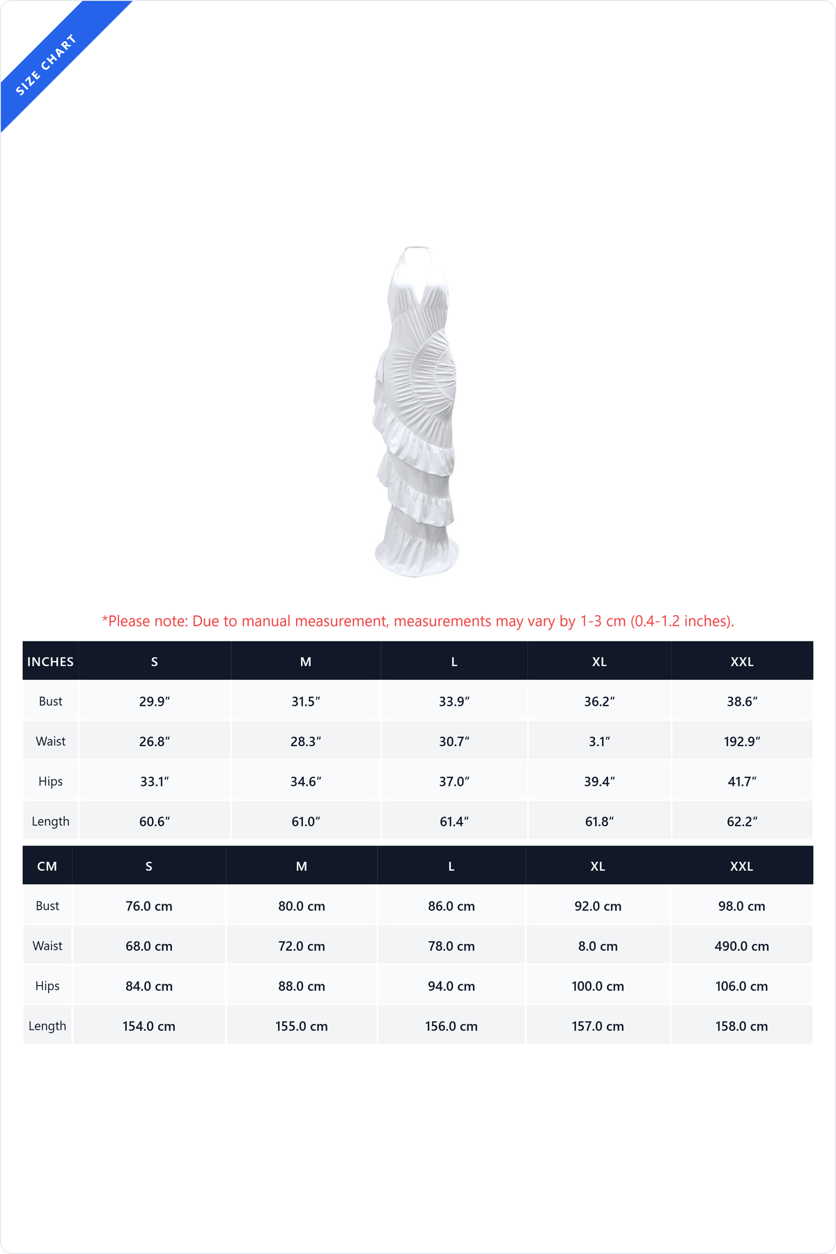Plunging Halter Ruched Tiered Ruffle Maxi Dress