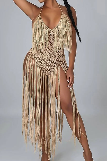 Crochet One Piece Swimsuit