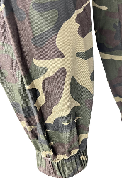 Camo Cargo Jumpsuit